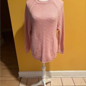Sonoma Light Pink Crew Neck Sweater